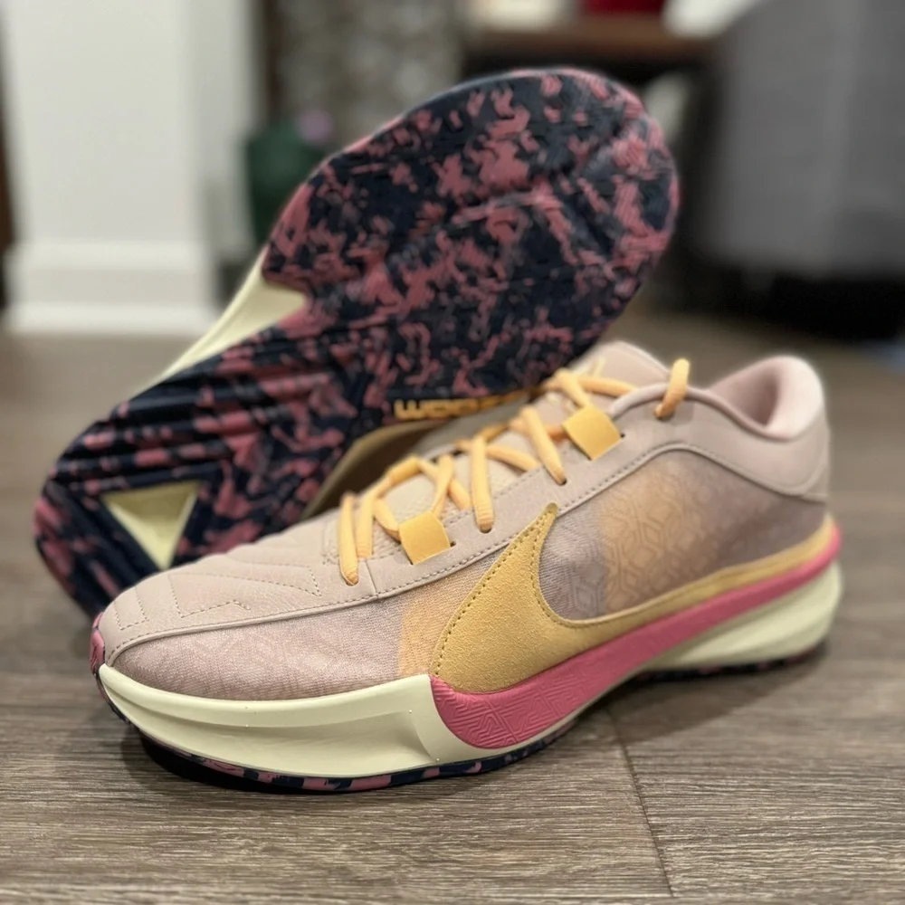 Nike Zoom Freak 5 Fossil Stone Men Basketball Shoes DX4985 200 sz 10, …